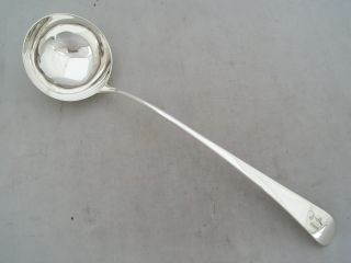 Lovely Old English Pattern 1783 Georgian George Smith Silver Soup Ladle 157g photo
