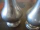 Pewter Flask And Shakers,  Wallace Creamer - Silverplate Other photo 8