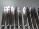 Silver Plated 8 Ornate Forks And 10 Knives Cutlery Set Other photo 2