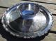 Wm A Rogers Round Serving Tray,  Platter & Attached Dip Bowl Platters & Trays photo 1