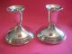2 Sterling Silver Weighted Towle Candle Holders 701 Candlesticks & Candelabra photo 3