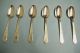 6 Ancestral Teaspoons - Classic 1924 Rogers - Fine - Clean & Table Ready International/1847 Rogers photo 1