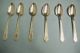 6 Ancestral Teaspoons - Classic 1924 Rogers - Fine - Clean & Table Ready International/1847 Rogers photo 2