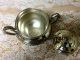 Antique Lehman Bros Silverplate Footed Tea & Coffee Pots & Sugar Bowl W/lid Tea/Coffee Pots & Sets photo 10