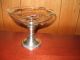 Sterling And Crystal Pedestal Dish By Frank M.  Whiting Vintage Early 40 ' S Vgc Gorham, Whiting photo 2