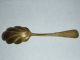 Antique Vintage Silverplate Gold Wash Imperial Shell Spoon Flatware Utensil Other photo 1