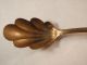 Antique Vintage Silverplate Gold Wash Imperial Shell Spoon Flatware Utensil Other photo 2