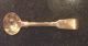1822 English Sterling Silver Master Salt Spoon Other photo 3