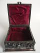 Antique Victorian Pairpoint Silverplate Jewelry Casket Box Trinket Dresser Other photo 10