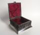 Antique Victorian Pairpoint Silverplate Jewelry Casket Box Trinket Dresser Other photo 1