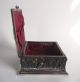 Antique Victorian Pairpoint Silverplate Jewelry Casket Box Trinket Dresser Other photo 5