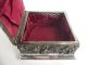 Antique Victorian Pairpoint Silverplate Jewelry Casket Box Trinket Dresser Other photo 8