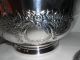Wallace No.  524 Silverplate Punch Bowl And Ladle With Serving Tray Bowls photo 4