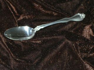Vintage Sterling Silver Serving Table Spoon Westmorland George & Martha Pattern photo