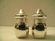 Sterling Silver - Salt And Pepper Shakers - Pairs - Vintage Salt & Pepper Shakers photo 1