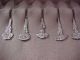 Vintage Cased Dutch Silver Spoons,  X12,  Floral Stems,  Case Other photo 5