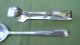 1847 Rogers Bros.  Is Silver Plate Adoration Sugar Tongs/round Soup Spoon Is International/1847 Rogers photo 4