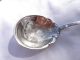 Unique Antique Sterling Silver Bowl Spoon With Rose Design No Mono 93gms,  9 1/4 I Unknown photo 1