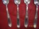 8 Dematasse 1847 Rogers Bros Silver Plate Spoons,  Internation Silver Other photo 5