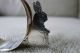 Antique Webster Sterling Silver Figural Bunny Napkin Ring Napkin Rings & Clips photo 1