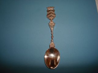 Netherlands Souvenir Spoon - Sterling,  From The City Of Den Helder. photo