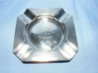 Art Deco 20thc.  Silver Mappin & Webb Ashtray From Hms Exeter River Plate Battle photo