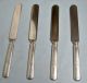4 Ancestral Solid Hanlde/blunt Dinner Knives - Classic 1924 Rogers - Table Ready International/1847 Rogers photo 1
