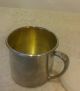 Vintage 80 ' S Oneida Silverplate Gold Wash Baby Cup With Lid Nwb Oneida/Wm. A. Rogers photo 3