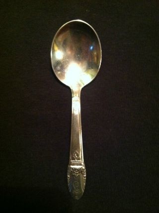Vintage Silver Childrens Spoon 1847 Rogers Bros Is Flatware photo