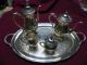International Silver Camille 4 Piece Tea Coffee Set - Outstanding 600 Series Tea/Coffee Pots & Sets photo 2