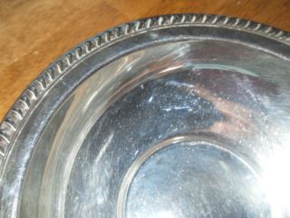 Vintage Wm.  A Rogers Silverplate Serving Bowl. photo