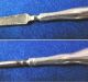 Silver - Handled Victorian Button Hook And Nail File - Hallmarked Birmingham Other photo 1
