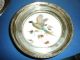 Two Antique Frank M.  Whiting Sterling Silver Pheasant China Coaster Serving Dish Dishes & Coasters photo 2