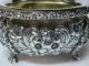 Antique (1893) Hand Chase Repousse Sterling Salt Cellars By Howard & Co.  432 Gr Bowls photo 11