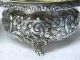 Antique (1893) Hand Chase Repousse Sterling Salt Cellars By Howard & Co.  432 Gr Bowls photo 3