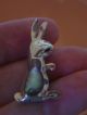 Sterling Silver 925 Bunny Rabbit W/mother Of Pearl Pin / Broch 2.  0 Grams Mixed Lots photo 1