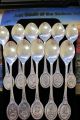 Set Of 11 English Jhon Pinches Ltd Spoons 1970 Other photo 1