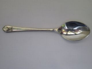 Lovely Crossed Golf Clubs Silver Plated Golf Spoon In Brilliant Condition. photo