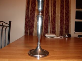 4 Godinger Silver Plate Candle Stick Holders photo