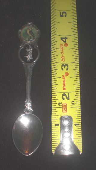 Vintage Charme ' Silverplated Souvenir Spoon Australia Signed Perfection Plate photo