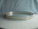 Vintage Silver Plated Oval Tray With Handles/glass Bottom Platters & Trays photo 1