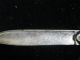 Coin Sterling Silver Medallion Pocket Knife C 1850 ' S Coin Silver (.900) photo 2