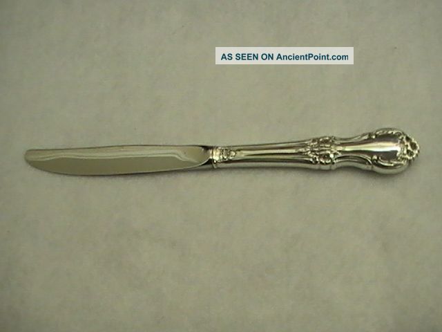 Sterling Silver 925 International Hollow Knife Wild Rose Lowest Price On Ebay Nr International photo