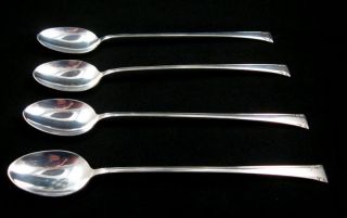 Vintage Sterling International Serenity Iced Tea Spoon (4) (b) photo