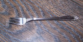 International Sterling Cocktail Fork 1939 Prelude 17.  3 Grams No Mono photo