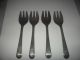 Silver Plated - 4 - Cocktail Forks Sheffield England Sheffield photo 1