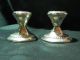 Sterling Silver Vintage Pair Of N.  S.  Co.  Candlesticks Holders Candlesticks & Candelabra photo 1