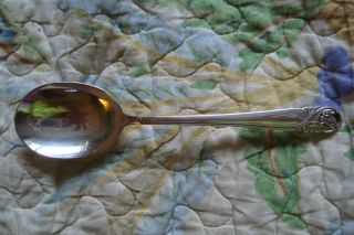 Spring Glory International Sterling Silver Master Sugar Spoon photo