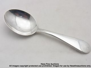 Vintage Georg Jensen Sterling Silver Baby Spoon Flatware No Mono photo