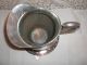 Vintage Old Silver Plate Pitcher Signed Art S.  Co.  S.  P.  C And Dish Signed Oneida Tea/Coffee Pots & Sets photo 5